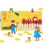 Livre Montessori la ferme des animaux - jeux éducatif montessori