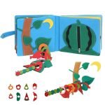 Livre Montessori la ferme des animaux - jeux éducatif montessori