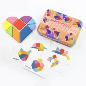 Livre de Puzzle Tangram - jeux éducatif montessori