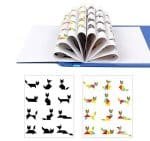 Livre de Puzzle Tangram – Bleu - jeux éducatif montessori