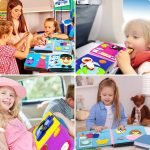 Livre montessori en tissu - jeux éducatif montessori