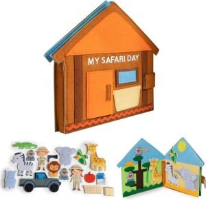 Livre montessori le safari - jeux éducatif montessori