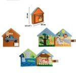 Livre montessori le safari - jeux éducatif montessori