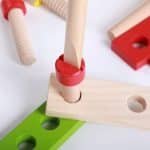 Malette de bricolage en bois pour enfants - jeux éducatif montessori