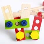 Malette de bricolage en bois pour enfants - jeux éducatif montessori