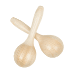 Maracas en bois pour enfant – 15cm - jeux éducatif montessori