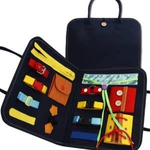 Mini Busy Board Montessori - jeux éducatif montessori