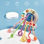 Pieuvre sensoriel bébé – Dentition - jeux éducatif montessori