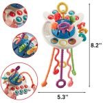 Pieuvre sensoriel bébé – Dentition - jeux éducatif montessori