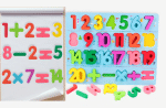 Planche Montessori – Math et anglais - jeux éducatif montessori