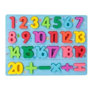 Planche Montessori – Math et anglais - jeux éducatif montessori