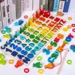 Planche de jeux Montessori multifonctions – Apprentissage - jeux éducatif montessori