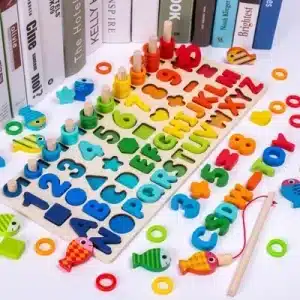 Planche de jeux Montessori multifonctions – Apprentissage - jeux éducatif montessori