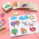 Pochoirs en Bois Montessori pour Enfants – 20 pièces - jeux éducatif montessori