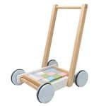 Pousseur Chariot avec Cubes de Construction Pastel - jeux éducatif montessori