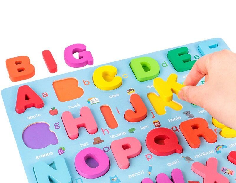 Jeu éducatif Montessori 3+ ans - Apprendre l'alphabet avec Afufu