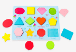 Puzzle Montessori – Apprentissage des Formes - jeux éducatif montessori