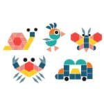 Puzzle en bois Montessori - jeux éducatif montessori