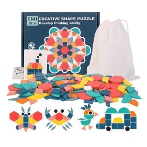 Puzzle en bois Montessori - jeux éducatif montessori