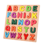 Puzzle en bois – Alphabet - jeux éducatif montessori