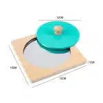 Puzzle miroir en bois montessori - jeux éducatif montessori
