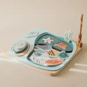 Puzzle pêche en bois magnétique - jeux éducatif montessori