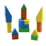 Puzzle préscolaire – Formes triangulaires colorés - jeux éducatif montessori