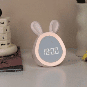 Réveil- Veilleuse Lapin - jeux éducatif montessori