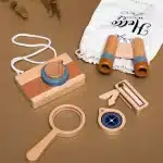 Set de jeu d’aventure en bois - jeux éducatif montessori