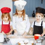 Tablier de cuisine + toque - jeux éducatif montessori