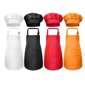 Tablier de cuisine + toque - jeux éducatif montessori
