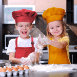 Tablier de cuisine + toque - jeux éducatif montessori