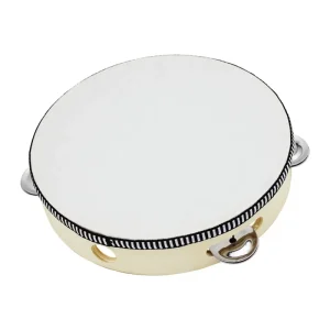 Tambourin en bois- 15 cm - jeux éducatif montessori