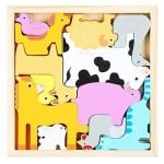 Tangram Animaux de la Ferme - jeux éducatif montessori