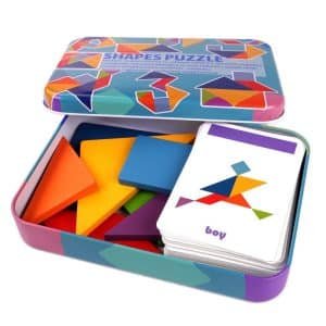 Tangram Montessori – Puzzle apprentissage - jeux éducatif montessori