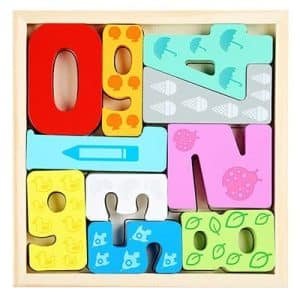 Tangram en Bois – Chiffres - jeux éducatif montessori