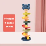 Tour à Balles Roulantes 7 Étages – 45 cm - jeux éducatif montessori
