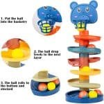 Tour à Balles Roulantes 7 Étages – 45 cm - jeux éducatif montessori