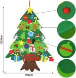sapin de noel en feutrine montessori DIY