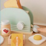 set du petit déjeuner en bois - dinette montessori