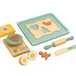 set petit pâtissier en bois montessori