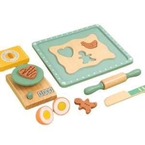 set petit pâtissier en bois montessori