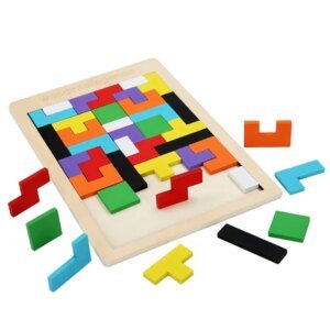 tangram en bois montessori