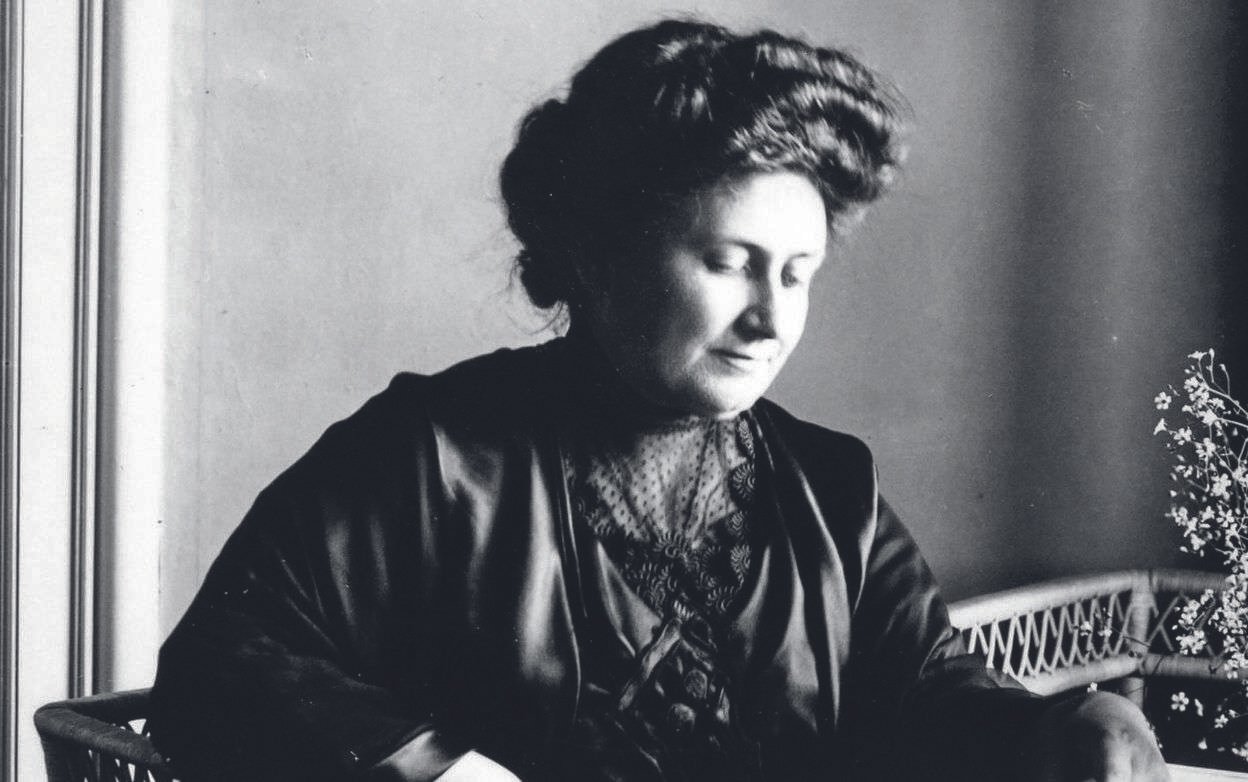 photo d'époque de maria montessori